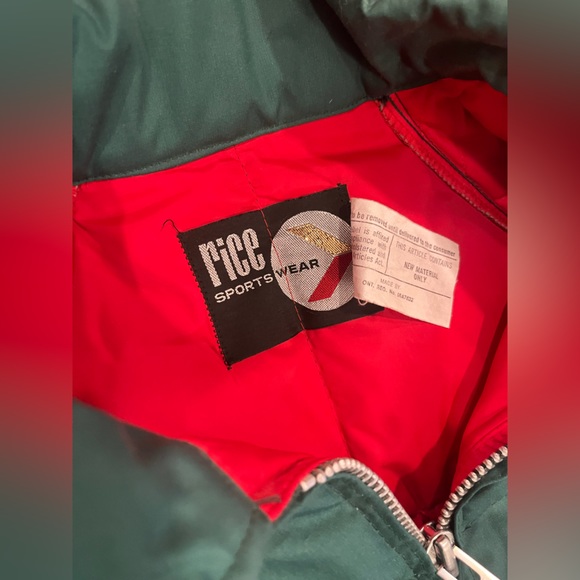 {sold} 1970’s Rice Sportswear puffer coat - Picture 2 of 5